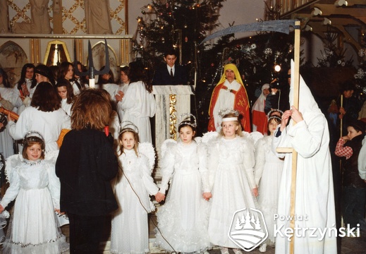 Korsze, Jasełka, inscenizacja w kościele - 12.01.1994r.