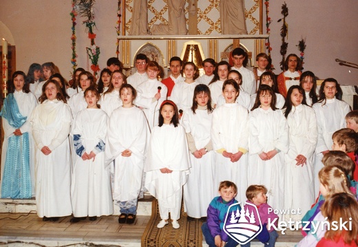 Korsze, misterium Zmartwychwstania Pańskiego w kościele parafialnym - 10.04.1994r.
