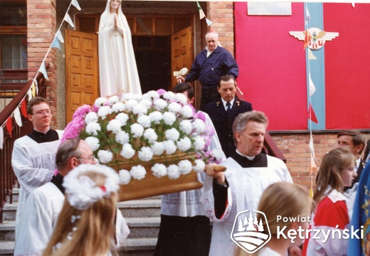Korsze, uroczystości Matki Bożej Fatimskiej - 13.05.1994r.