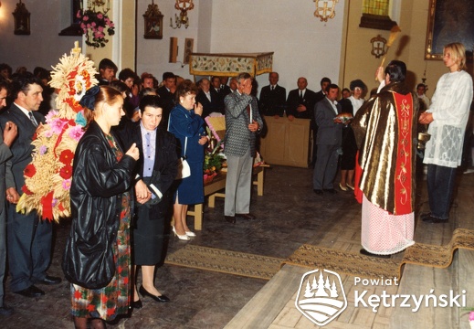 Korsze, odpust Podwyższenia Krzyża Św. połączony z dożynkami parafialnymi - 11.09.1994r.