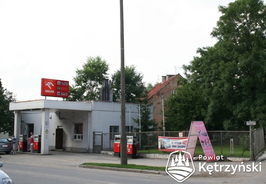 Stacja benzynowa przy ul. Sikorskiego - 11.08.2007r.