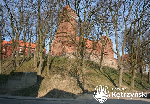 Fragment południowo-zachodnich, średniowiecznych fortyfikacji obronnych - 1.04.2007r.