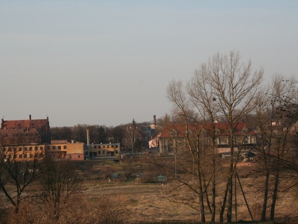 Panorama miasta od strony ul. Ogrodowej - 1.04.2007r.