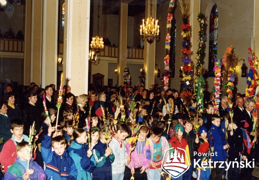 Korsze, uroczystości Niedzieli Palmowej – 16.04.2000r.