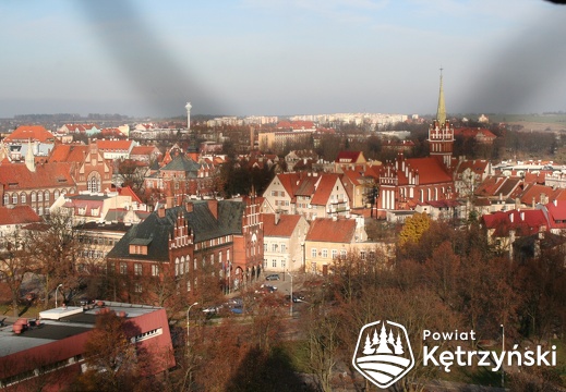 Panorama miasta z wieży kościoła św. Jerzego - 13.11.2008r.