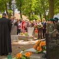 Święta Lipka, uroczystości odsłonięcia pamiątkowych nagrobków - 21.05.2016r.