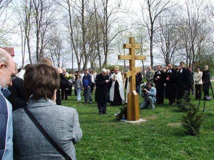 Uroczystości na cmentarzu wojennym - 2.05.2006r.