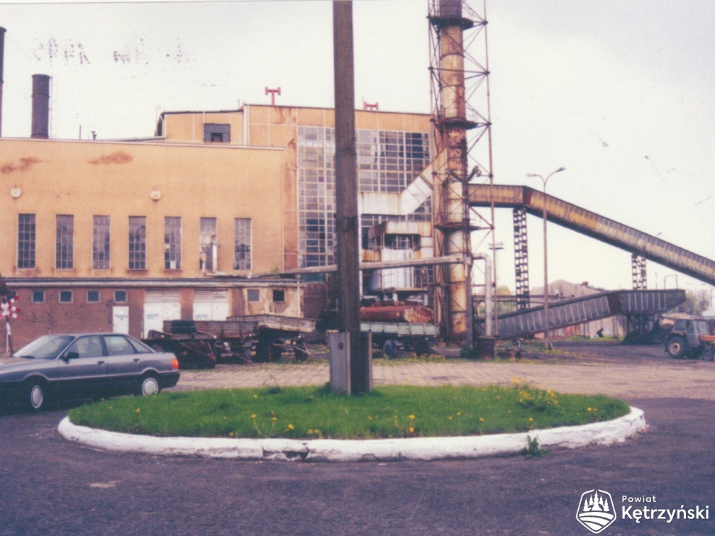 Rastenburg Zuckerfabrik Kesselhaus mit Förderband 1995