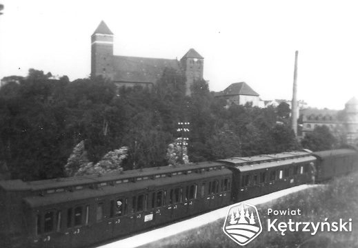 Rastenburg 1937 St Goerg und Eisenbahn