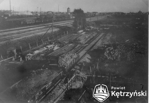 Korschen, Güterbahnhof, 30er Jahre