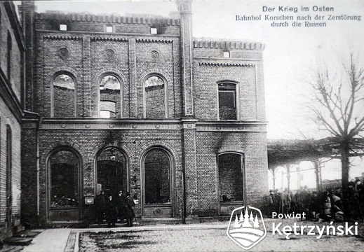 Korschen Bahnhof 1916
