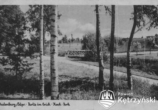 Park im.E.Kocha,ok.1938r