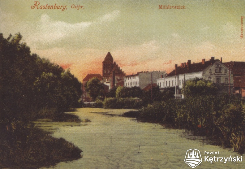 Rastenburg Mühlenteich PK 1911.jpg